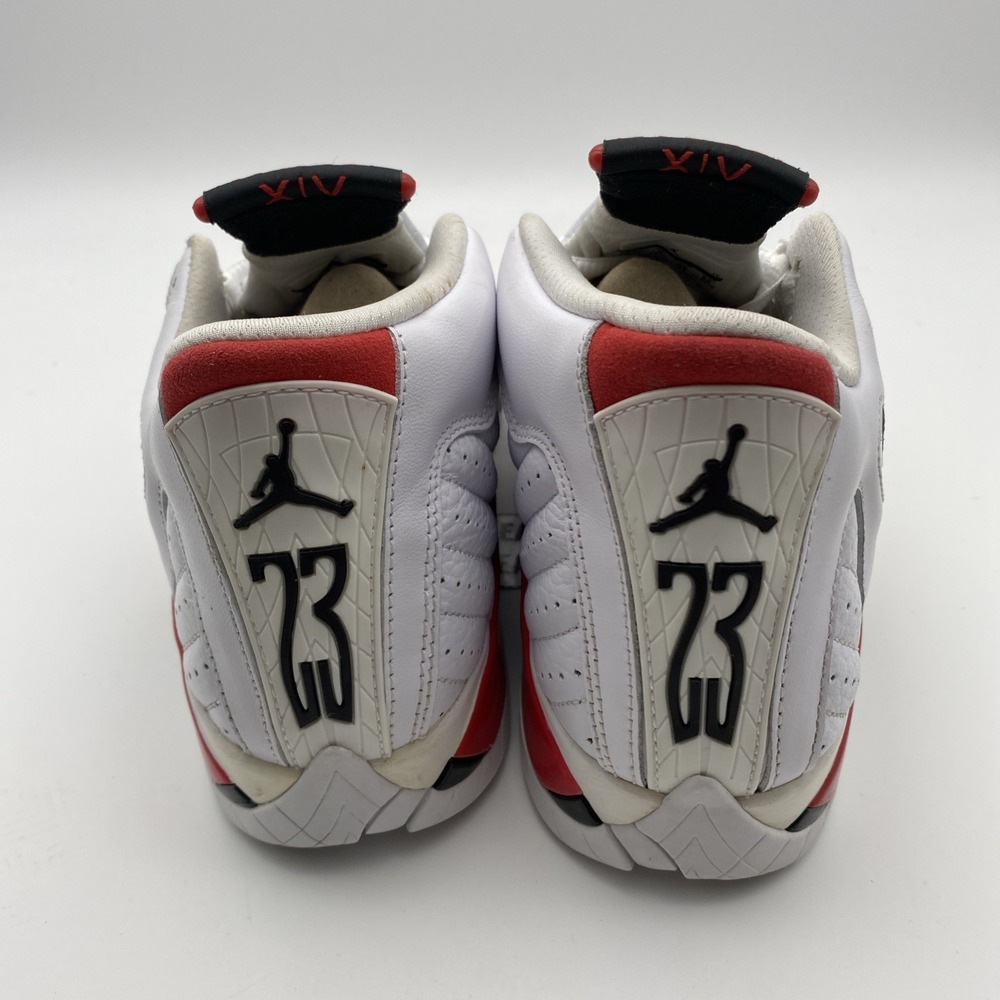 Size 7y (GS) - Jordan 14 Retro 2019 Mid Candy Cane (487524-100) - Picture 6 of 8